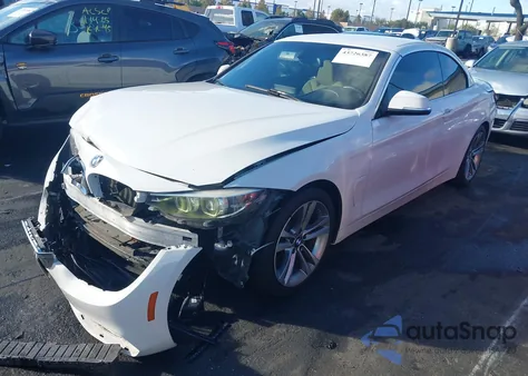 2018 BMW 430I из США, поврежденный, VIN WBA4Z1C5XJEC60236